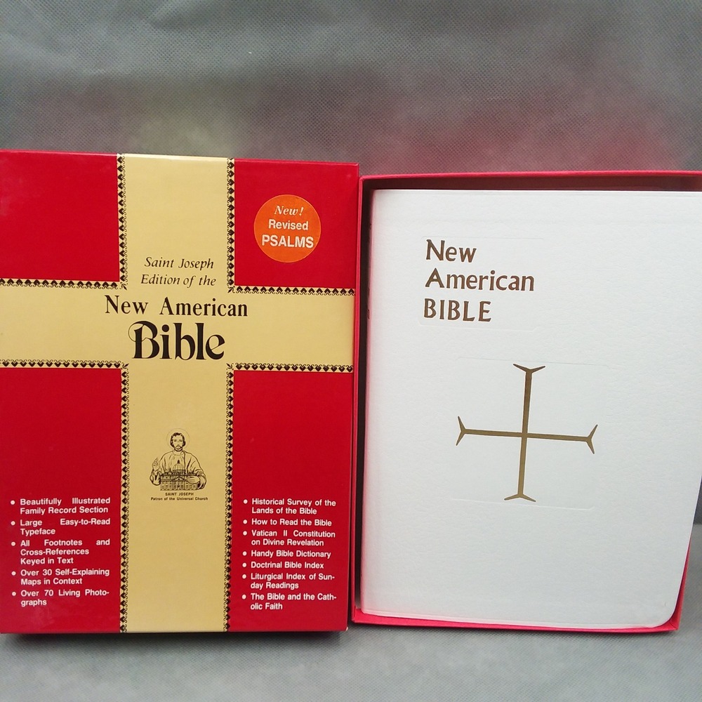 Saint Joseph Edition New American Bible Revised Psalms Large Type‎ Illustrated - Picture 2 of 14